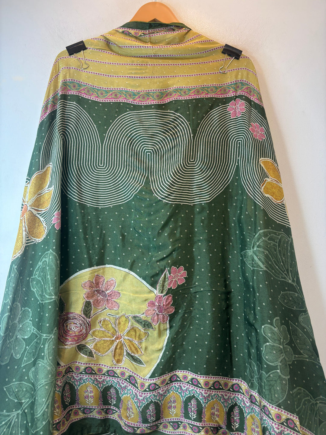 Mayura – Green Crepe Digital Print Suit