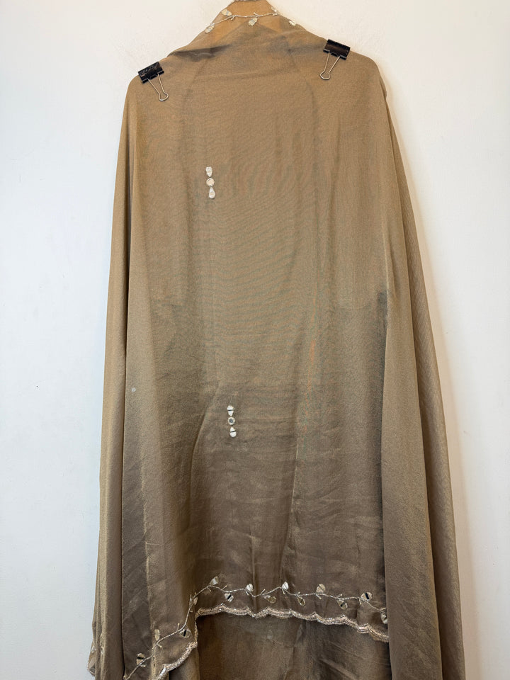 Rivana – Tissue Burberry Mirror Handwork Suit