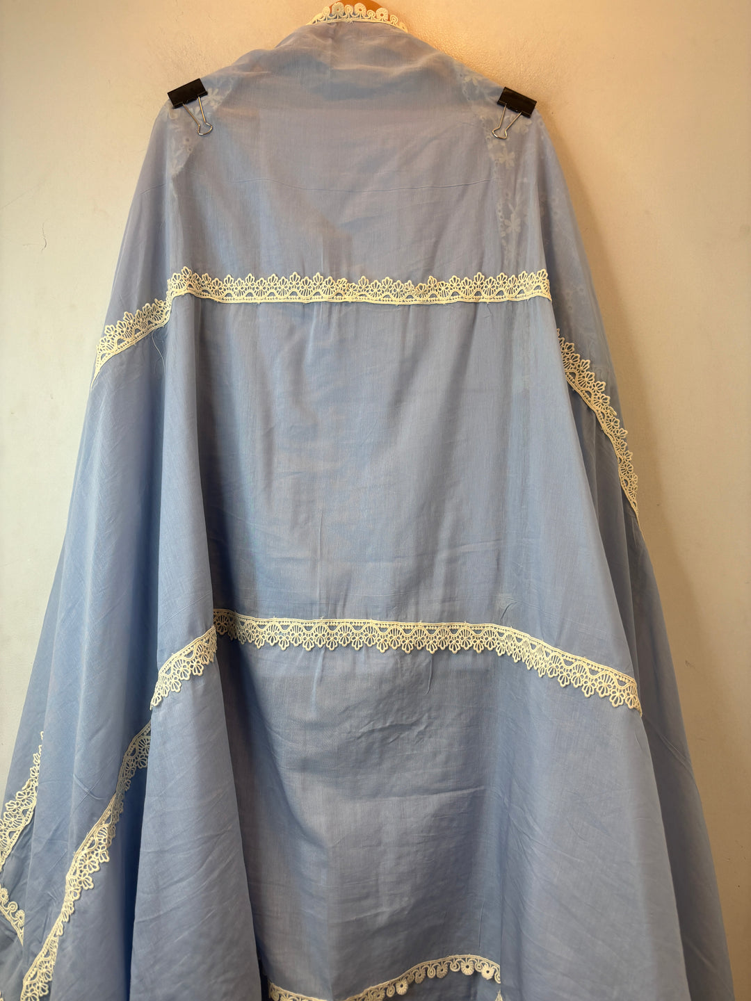 Noorjahan – Blue Mul Chanderi Chikankari Suit