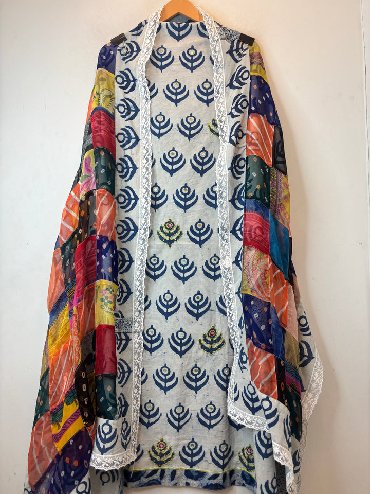 Aabira – Pure Cotton Handblock Suit