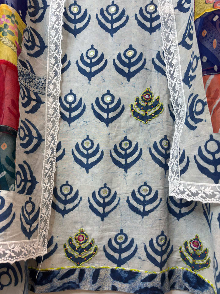 Aabira – Pure Cotton Handblock Suit