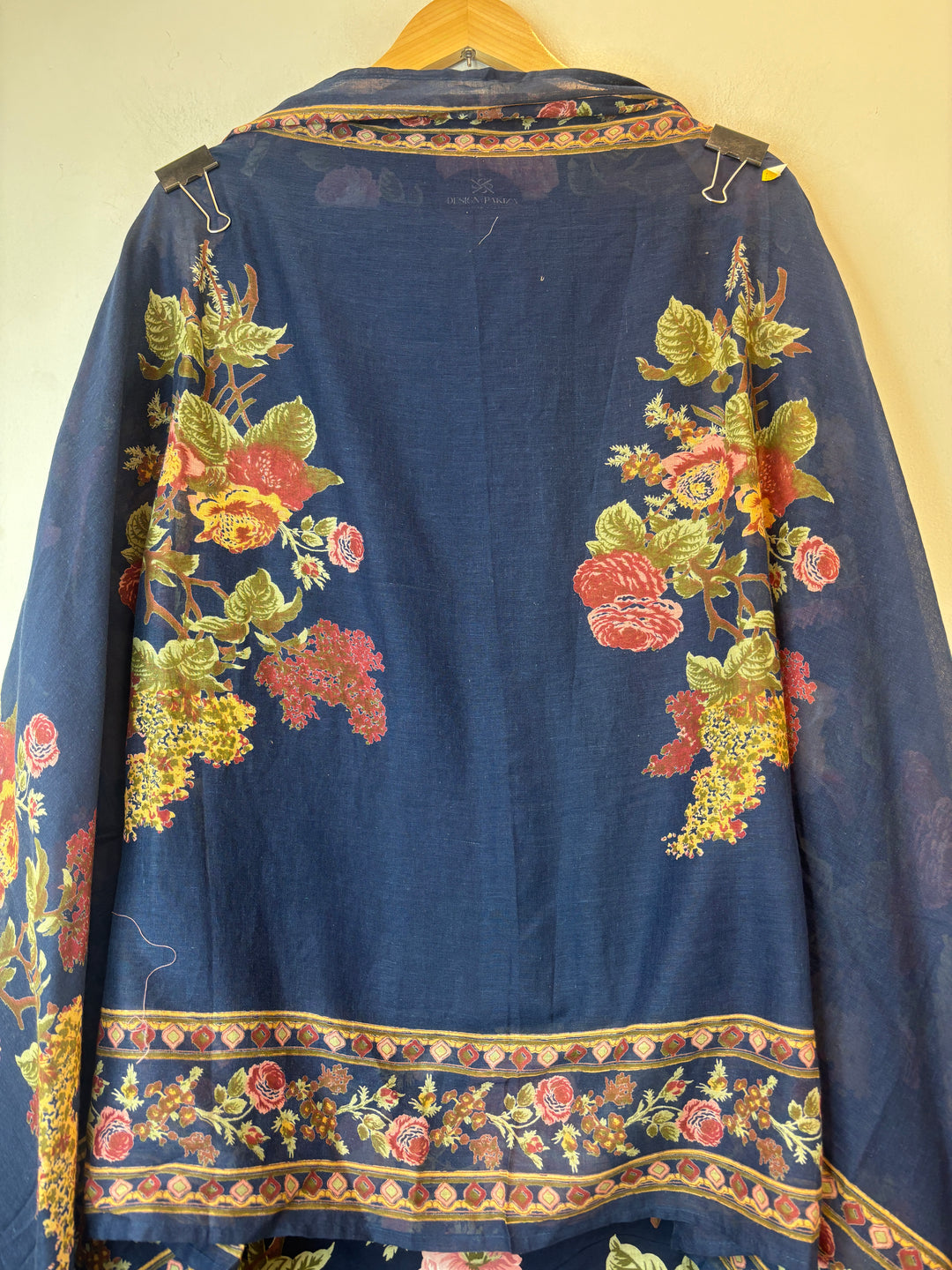 Gulnaaz – Blue Pure Cotton Printed Suit