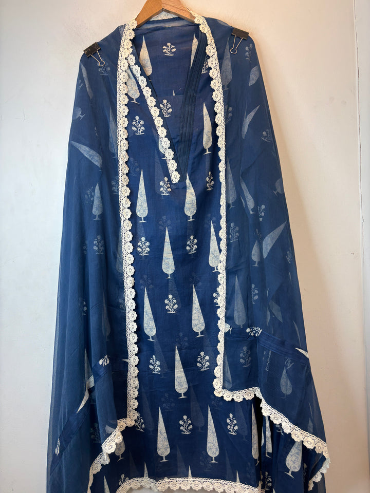 Meher – Mul Cotton Printed Suit DBA3