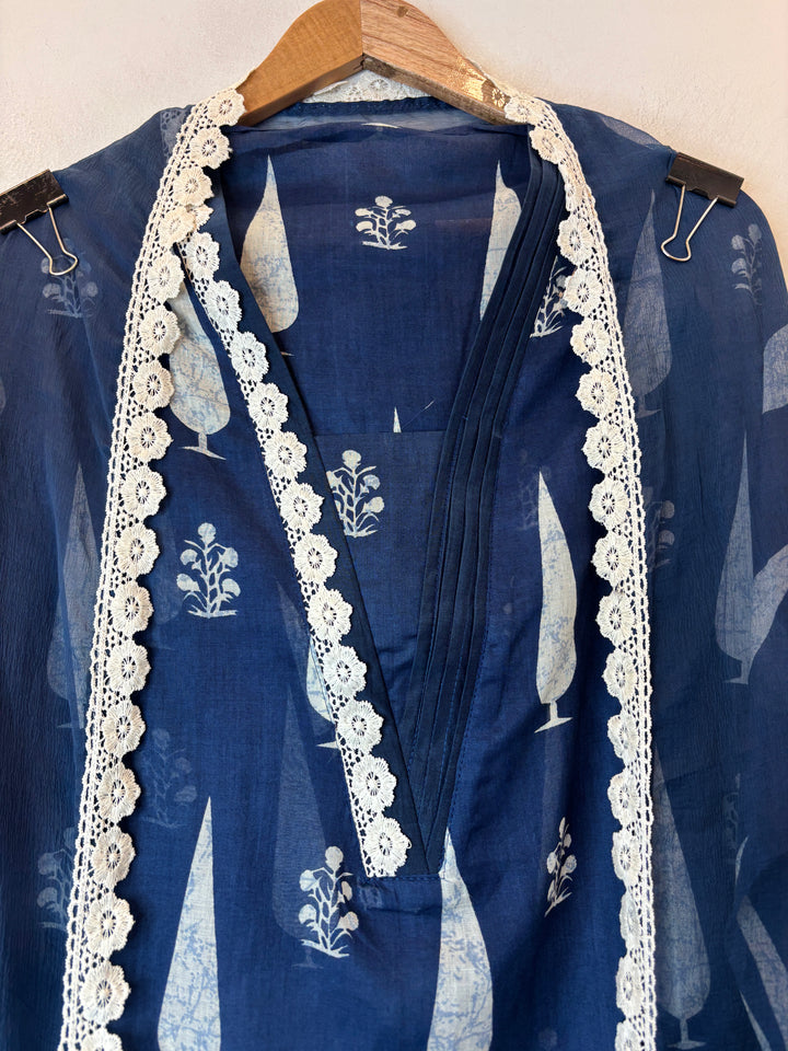 Meher – Mul Cotton Printed Suit DBA3
