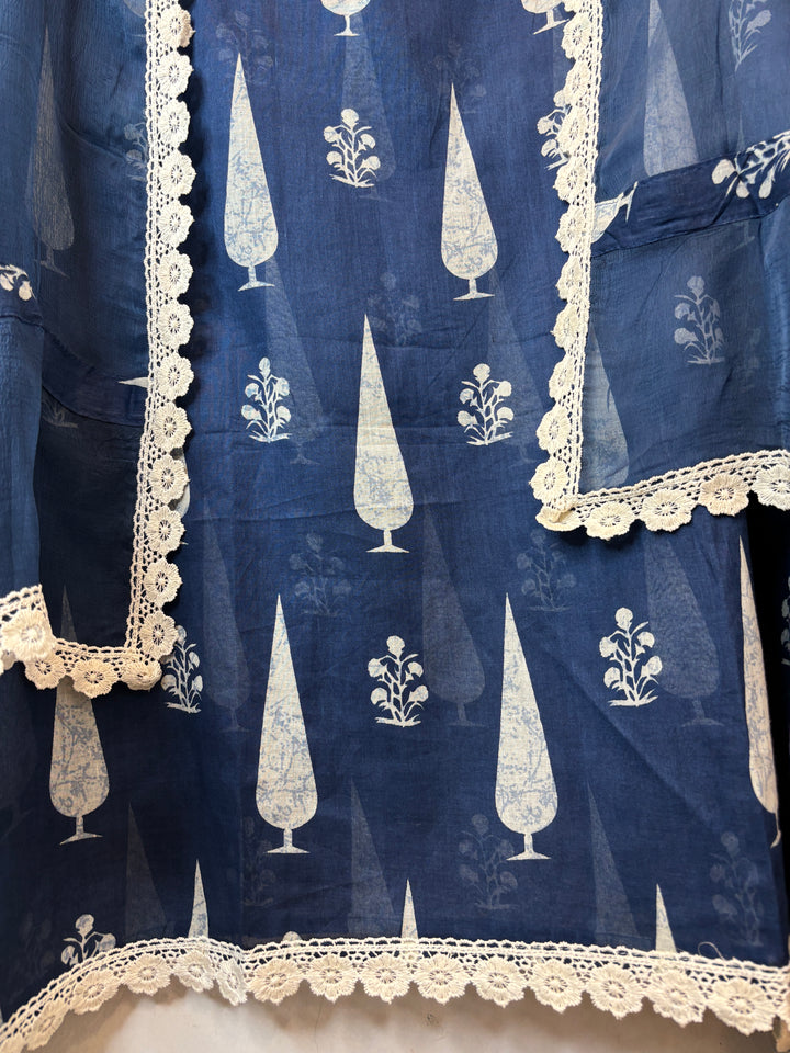 Meher – Mul Cotton Printed Suit DBA3