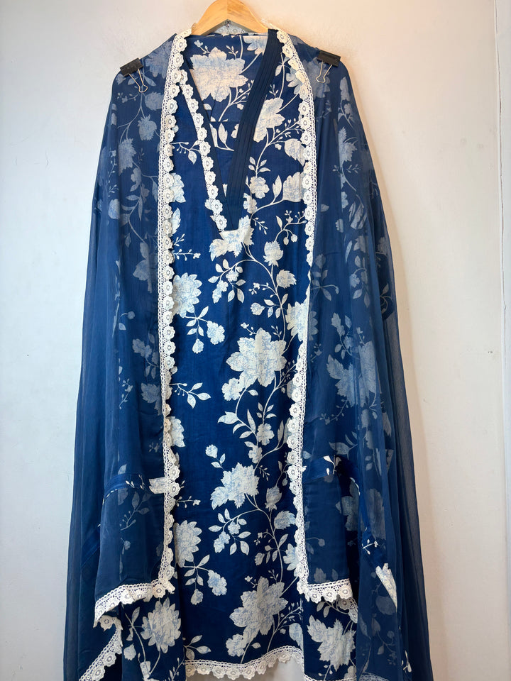 Meher – Mul Cotton Printed Suit DBA2