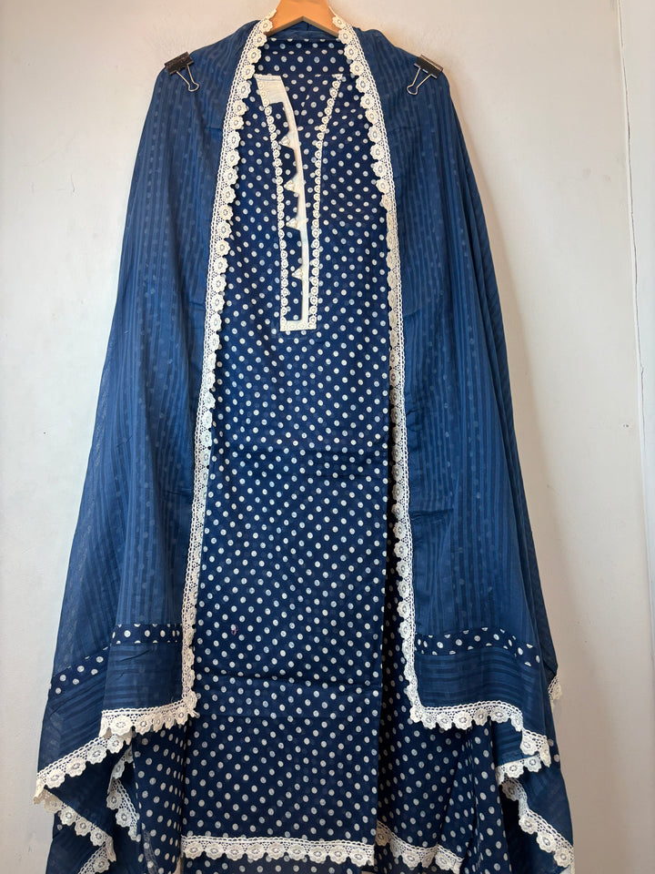 Meher – Mul Cotton Printed Suit DBA4