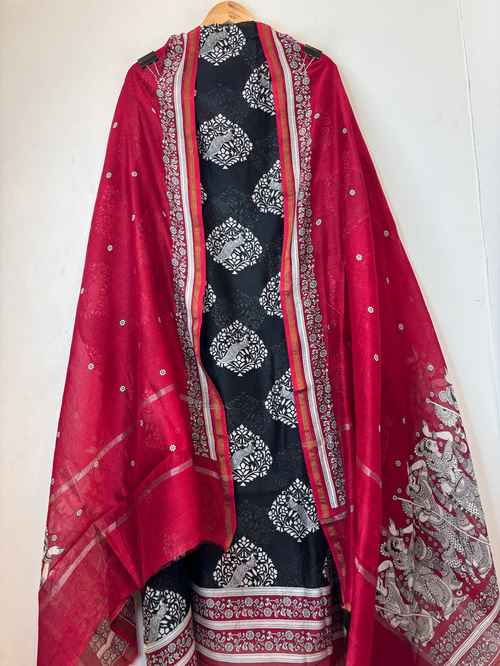 Vasudha – Maheshwari Printed Suit DBPB4