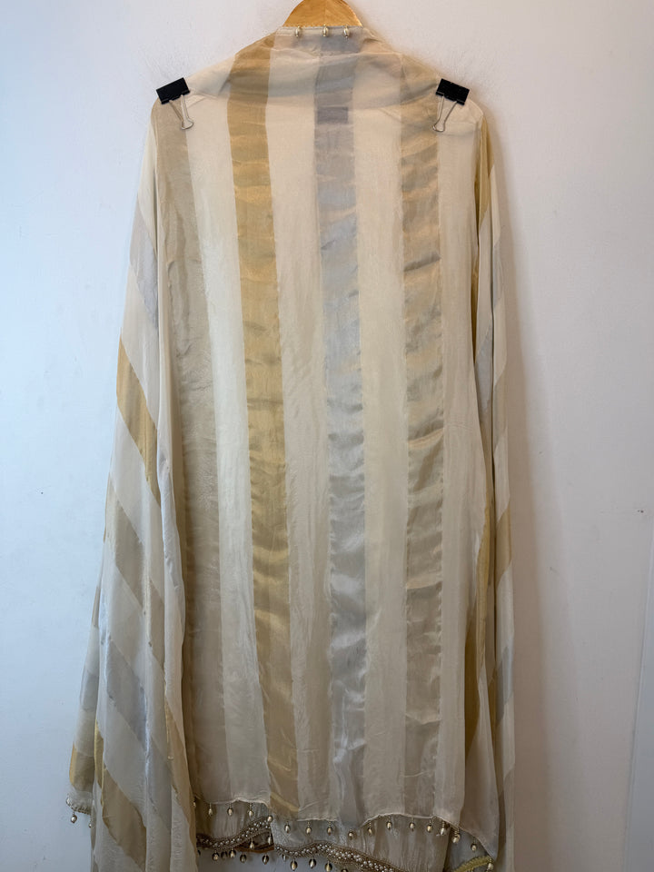 Zehvani – Tissue Appliqué Handwork Suit