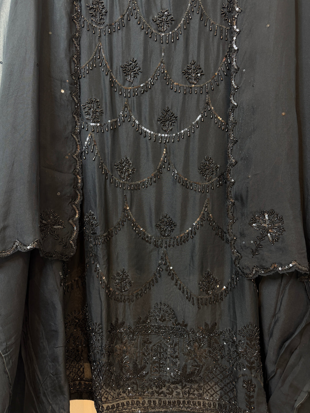 Zarela – Organza Cutwork Sequin Suit