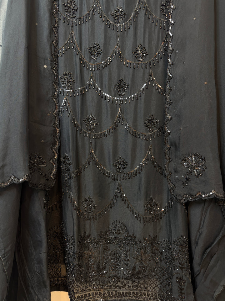 Zarela – Organza Cutwork Sequin Suit