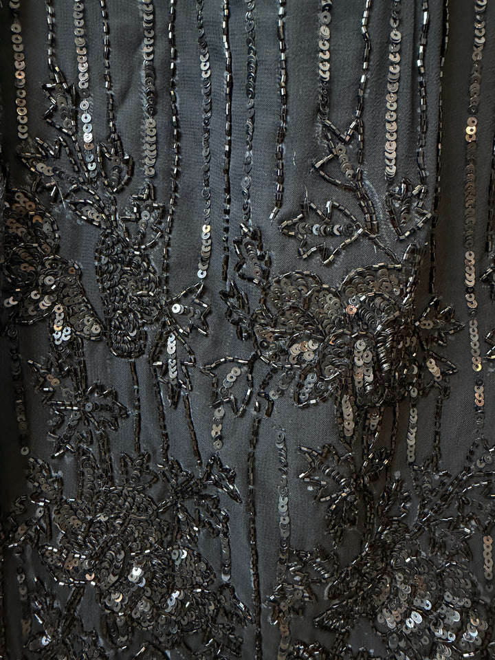 Zayra – Georgette Cutdana Scallop Suit