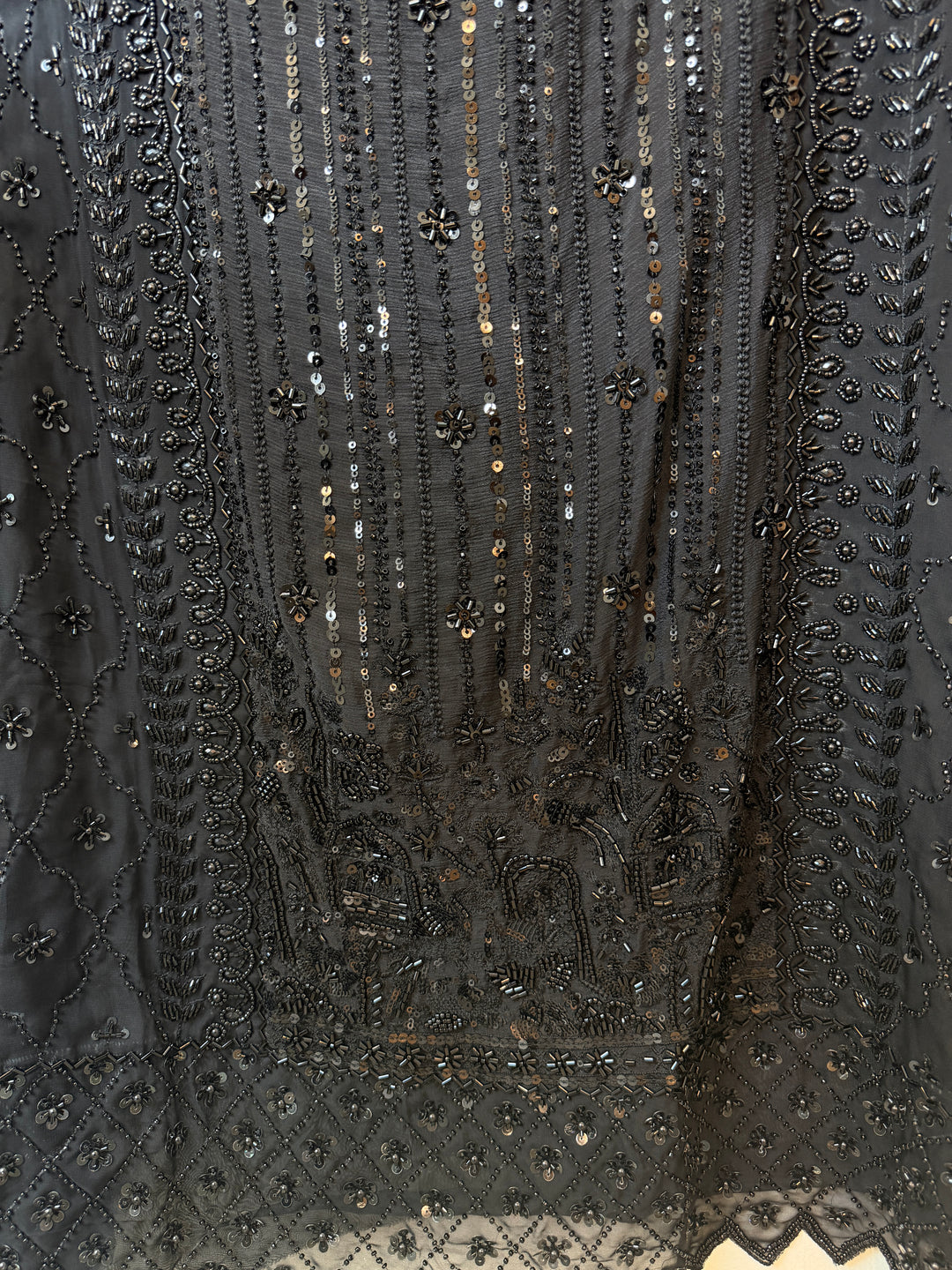 Zinara – Organza Chinon Handwork Suit