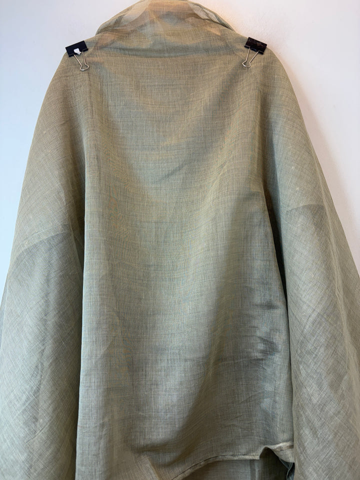Zarin – Green Chanderi Embellished Suit