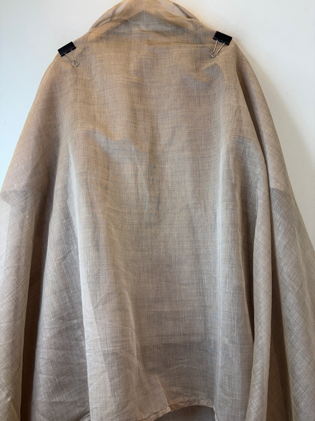 Zarin – Light Beige Chanderi Embellished Suit