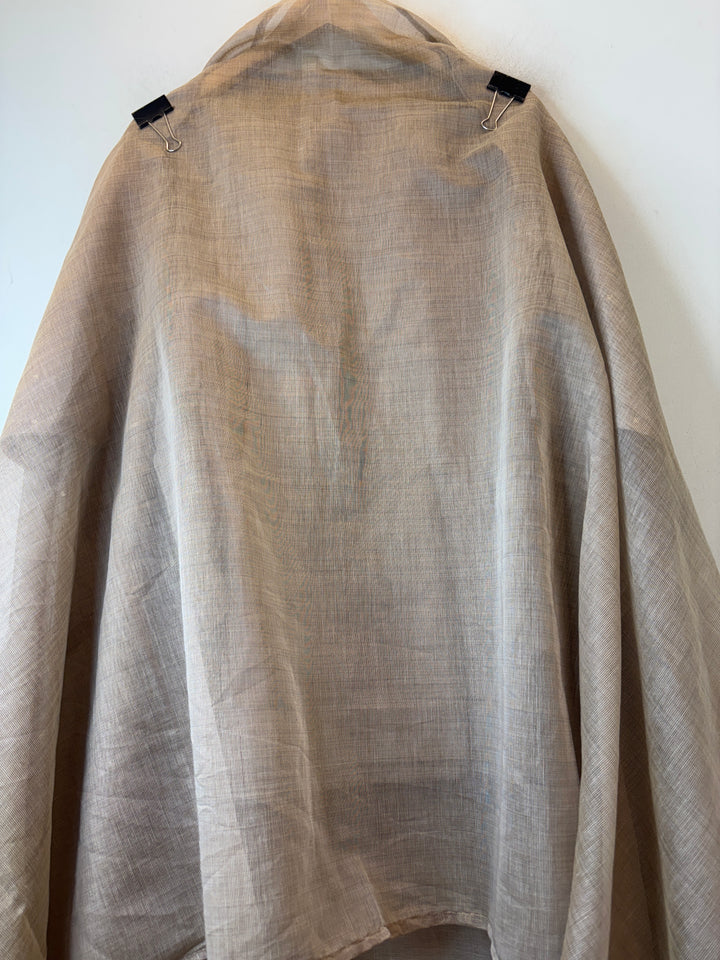 Zarin – Light Beige Chanderi Embellished Suit