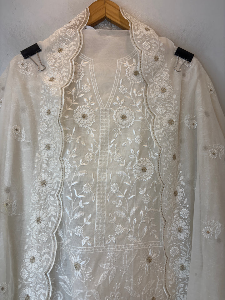 Noorika – Mul Chanderi Zari Embroidered Suit DBPZ1