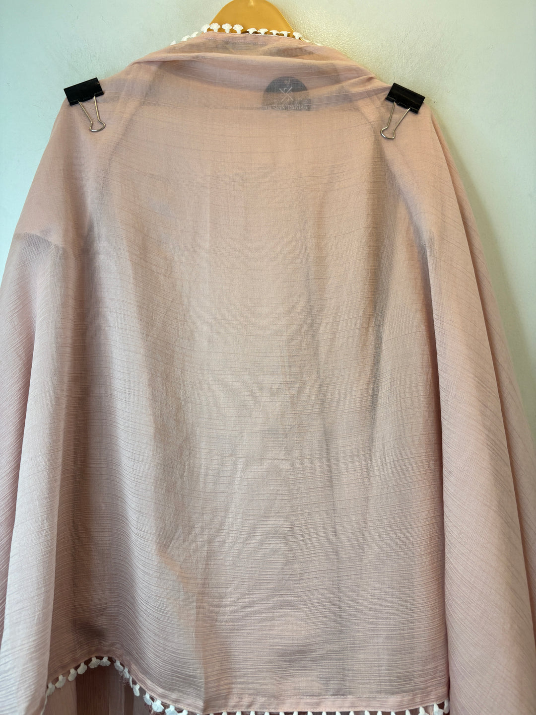 Mehrunisa – Blush Pink Crush Mul Lace Detailed Suit