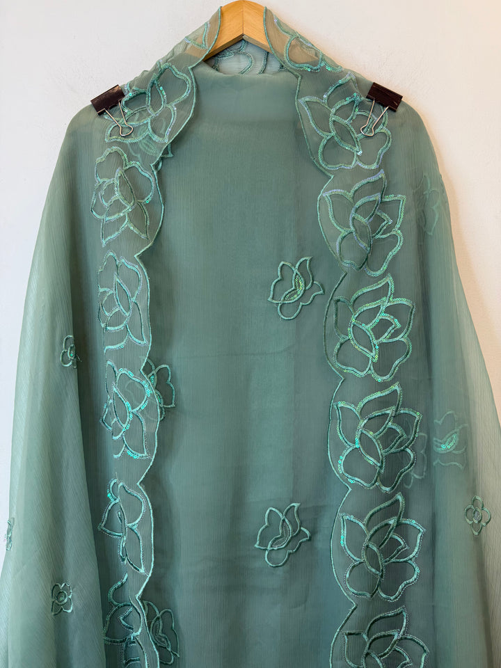 Zarelle – Chiffon Organza Handwork Suit