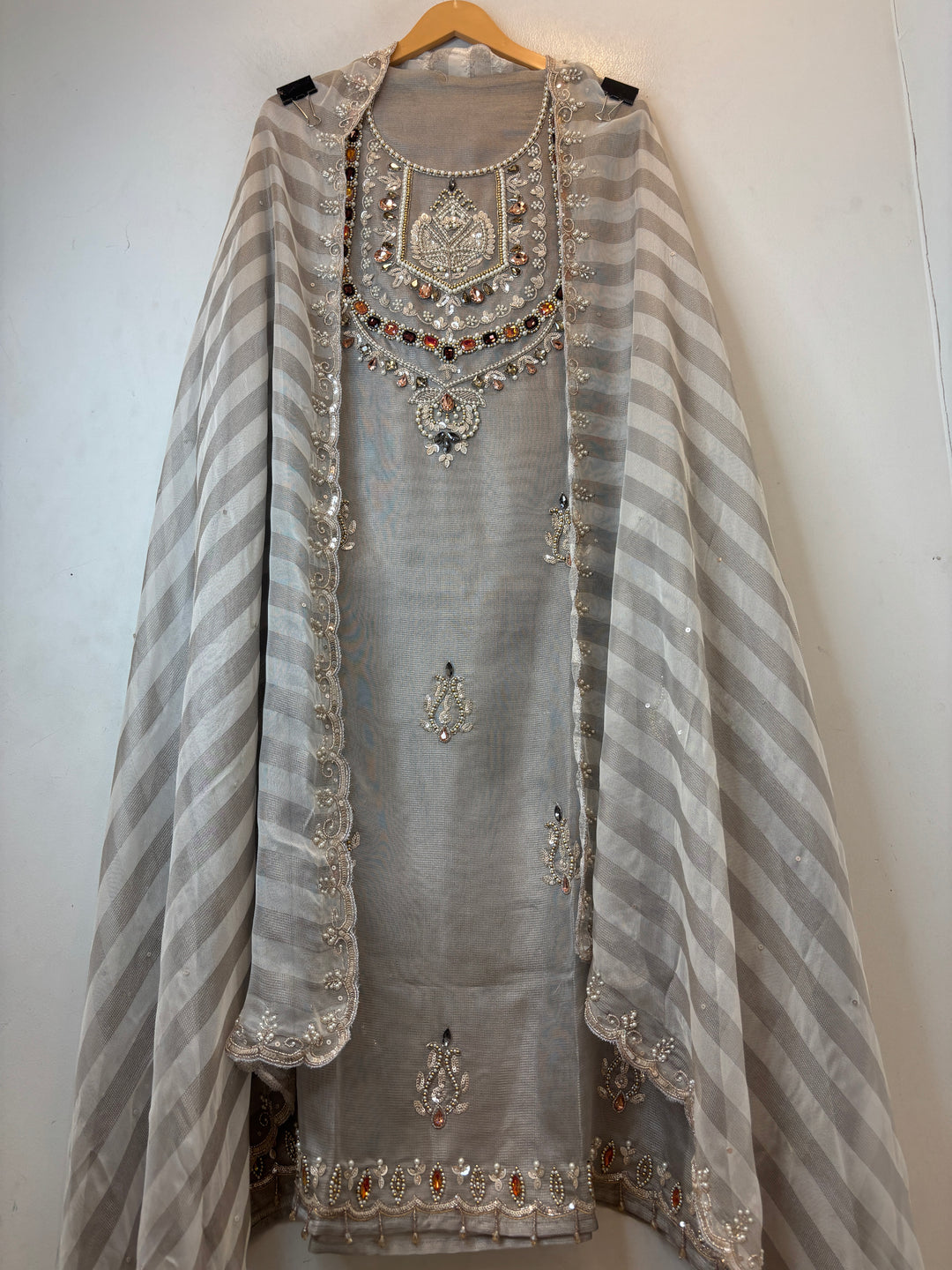 Noor Mahal – Tissue Burberry Luxury Suit