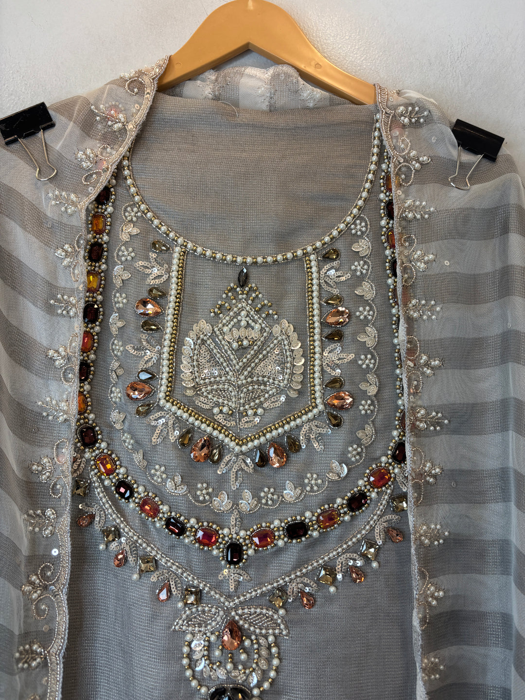 Noor Mahal – Tissue Burberry Luxury Suit