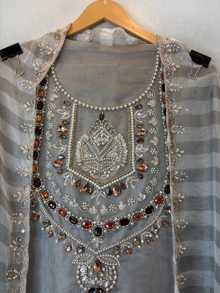 Noor Mahal – Tissue Burberry Luxury Suit
