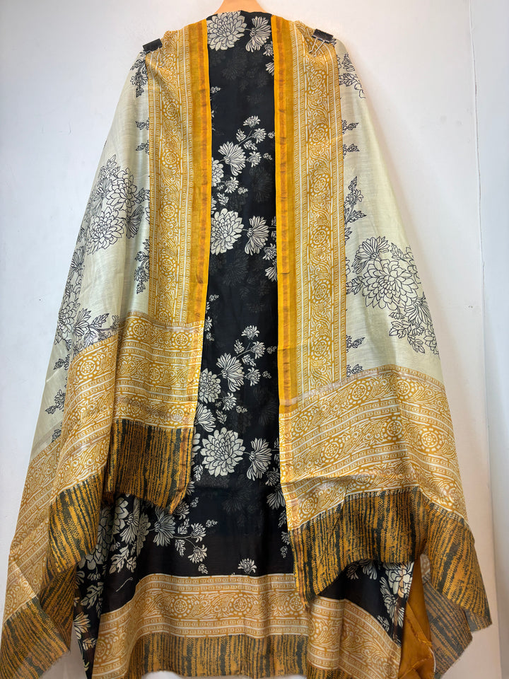 Maheshwari Printed Unstitched Suit Set DBPY1