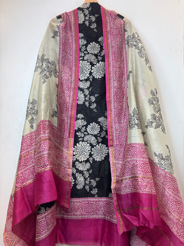 Maheshwari Printed Unstitched Suit Set DBPY2