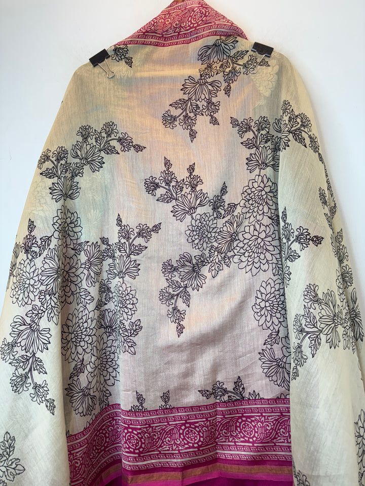 Maheshwari Printed Unstitched Suit Set DBPY2