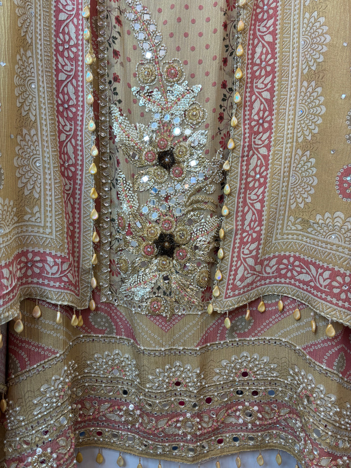 Zareen – Tissue Handcrafted Suit