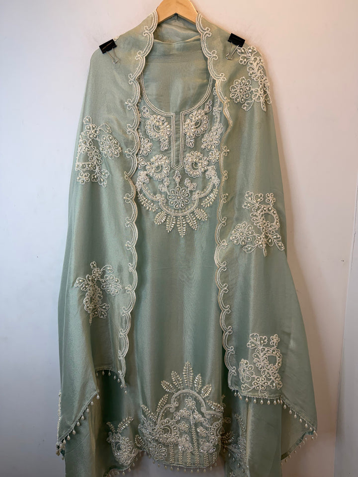 Zareeva – Pearl &amp; Cutdana Heavy Handwork Suit