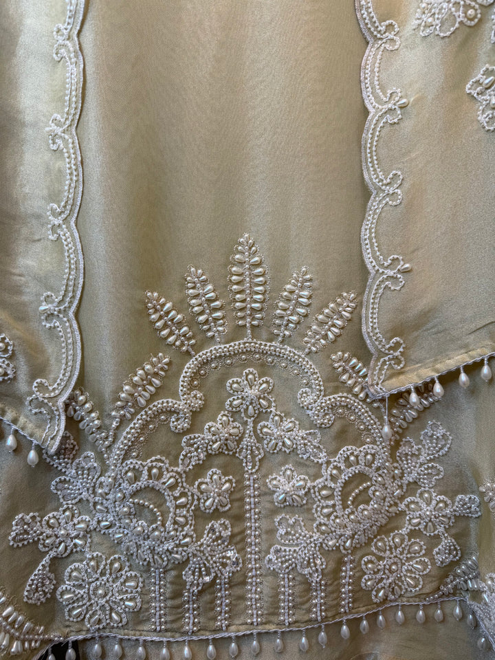 Zareeva – Yellow Pearl &amp; Cutdana Heavy Handwork Suit