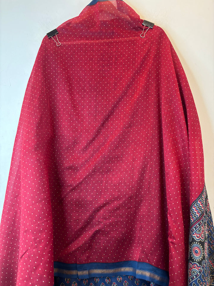 Maheshwari Printed Unstitched Suit Set DBPM503