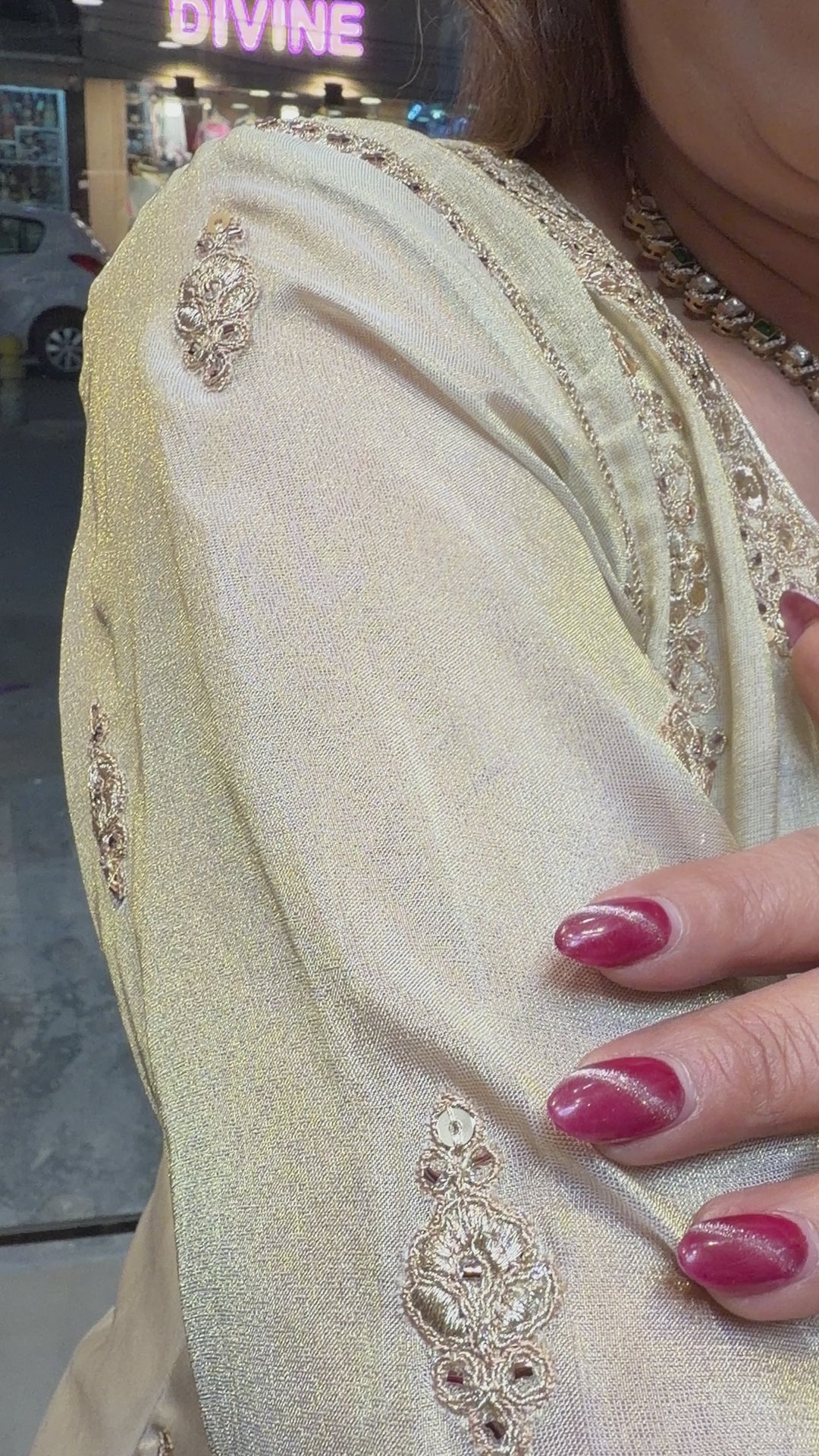 Zareeva – Tissue Zari Sharara Set