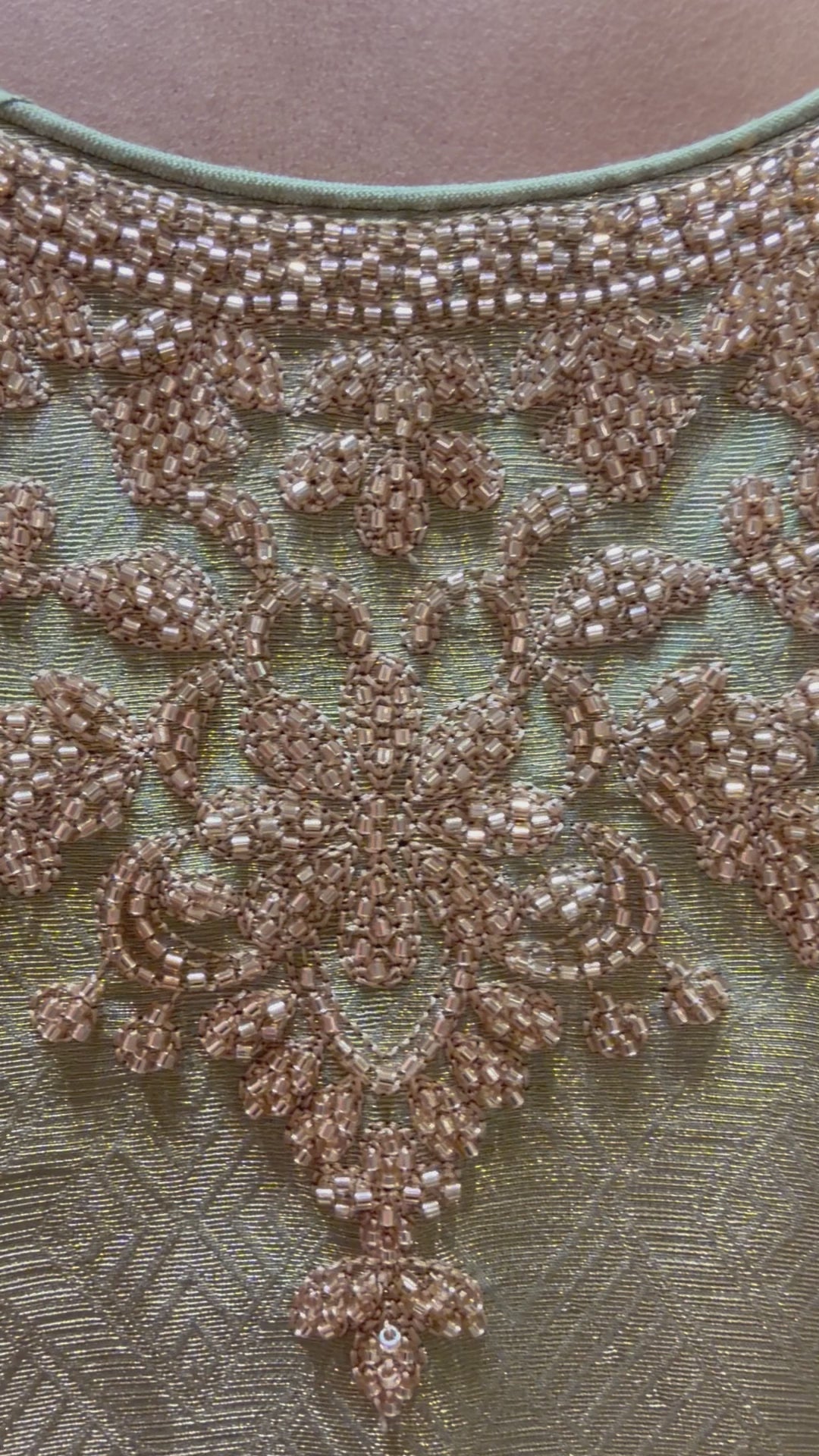 Zehvara – Tissue Brocade Sharara Set